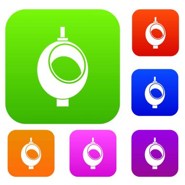 Pisuar veya çömleği erkekler için koleksiyonu ayarla