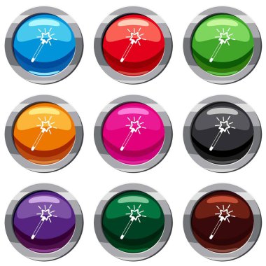 Sihirli değnek 9 koleksiyonu ayarla