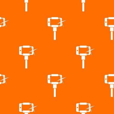 Selfie sopa desen sorunsuz Smartphone cep telefonu ile fotoğraf çekmek