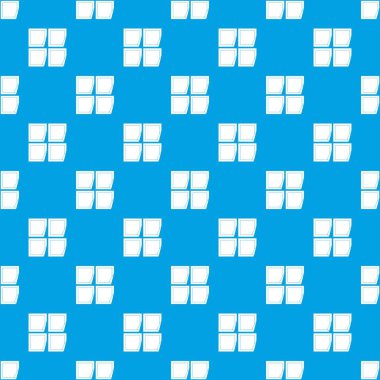 Çıkartmalar desen kesintisiz mavi