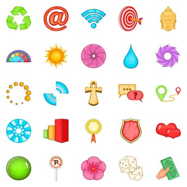 Tabelasını Icons set, karikatür tarzı