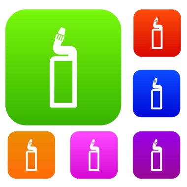 Plastik şişe drenaj temiz set koleksiyonu