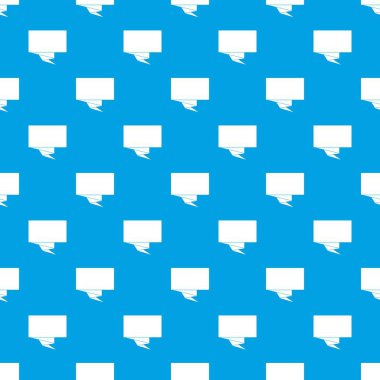 Kare afiş desen kesintisiz mavi