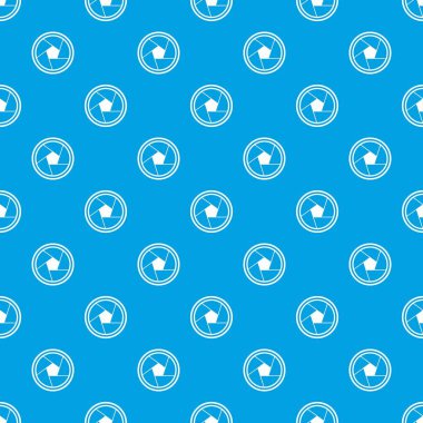 Fotoğraf objektif desen kesintisiz mavi