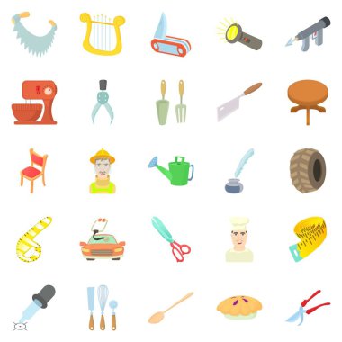 Foreman'ın Icons set, karikatür tarzı