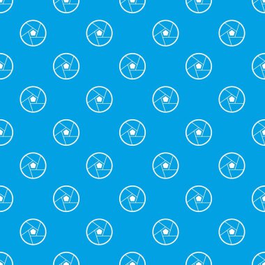 Fotoğraf lens desen kesintisiz mavi