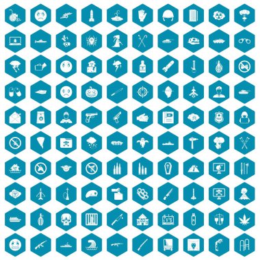 100 baskı simgeler sapphirine menekşe