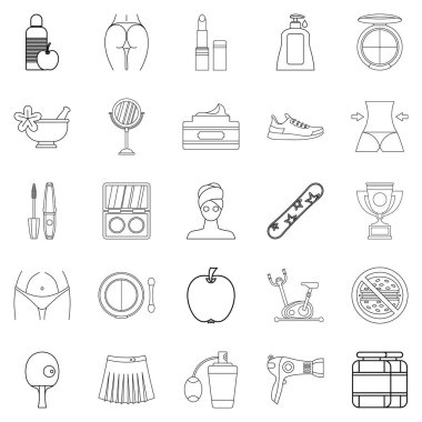 Refah Icons set, anahat stili