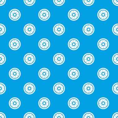 Küçük objektif desen kesintisiz mavi