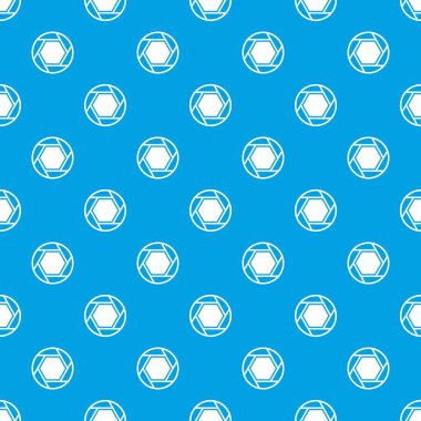 Yakın objektif desen kesintisiz mavi