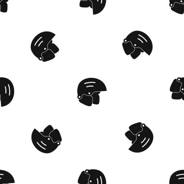 Snowboard kask desen sorunsuz siyah