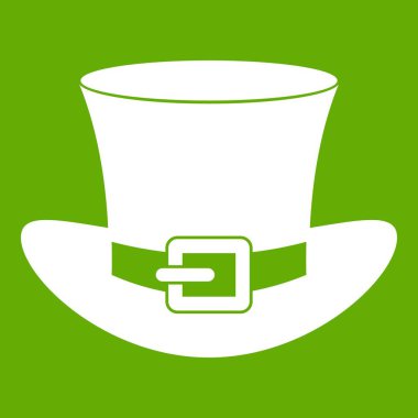 Toka simgesi yeşil ile üst şapka