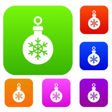 Noel ağacı set koleksiyonu için top