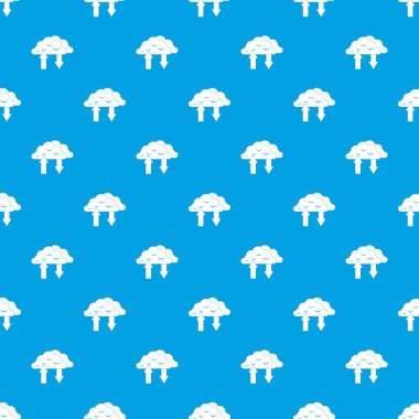 Oklar desen kesintisiz mavi bulutlar
