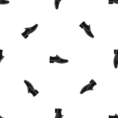 Erkek Ayakkabı desen sorunsuz siyah