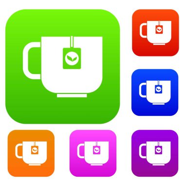 Fincan çay set koleksiyonu