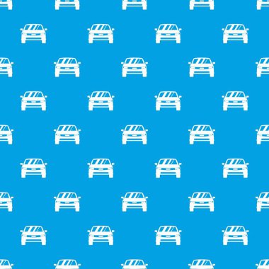 Araba desen kesintisiz mavi