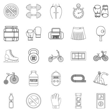 Alacrity Icons set, anahat stili