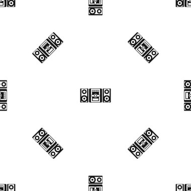 Müzik merkezi model sorunsuz siyah