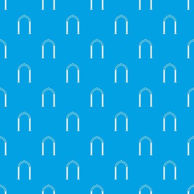 Kemer desen kesintisiz mavi