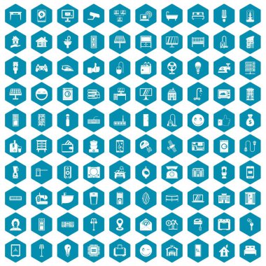 100 akıllı ev simgeler sapphirine menekşe