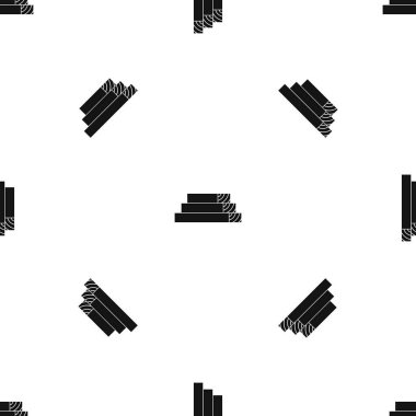 Ahşap plakalar desen sorunsuz siyah