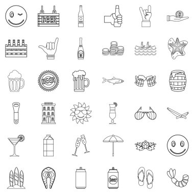 Sabıka simgeleri seti, özet biçimi