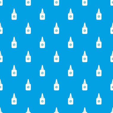 Evde böcek ilacı desen kesintisiz mavi