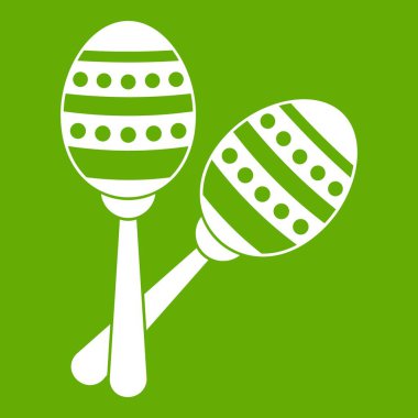 Marakas simgesi yeşil