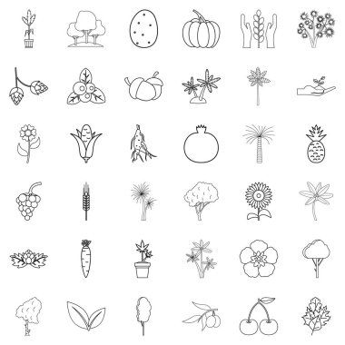 Berry Icons set, anahat stili