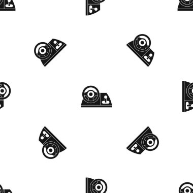 Bilgisayar direksiyon desen sorunsuz siyah