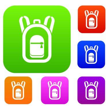 Sırt çantası koleksiyonu ayarla