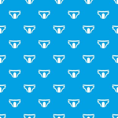 Yetişkin çocuk bezi desen kesintisiz mavi