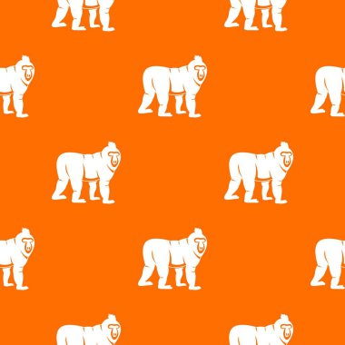 Mandrill'di maymun desen sorunsuz