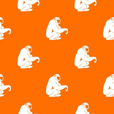 Maymun oturma desen sorunsuz