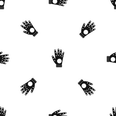 Elektronik eldiven desen sorunsuz siyah