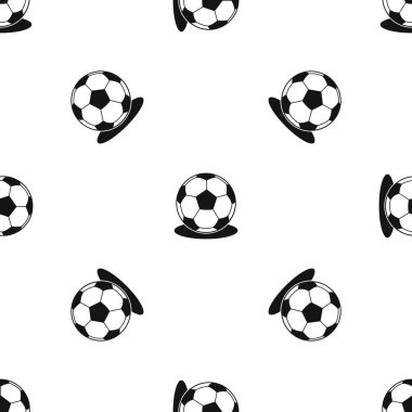 Futbol topu model sorunsuz siyah