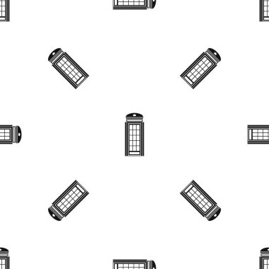 Telefon kulübesi model sorunsuz siyah