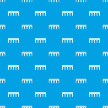 Köprü desen kesintisiz mavi