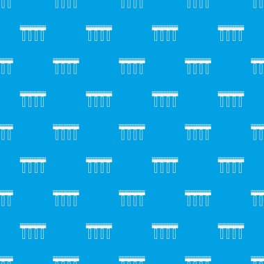 Köprü desen kesintisiz mavi