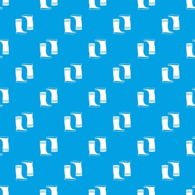 Lastik çizmeler desen kesintisiz mavi