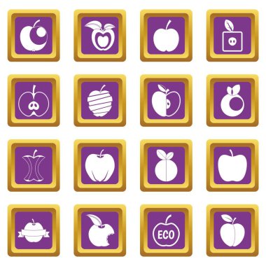 Apple simgeler mor ayarla