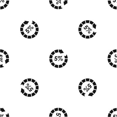 Oturum 5 yük desen sorunsuz siyah