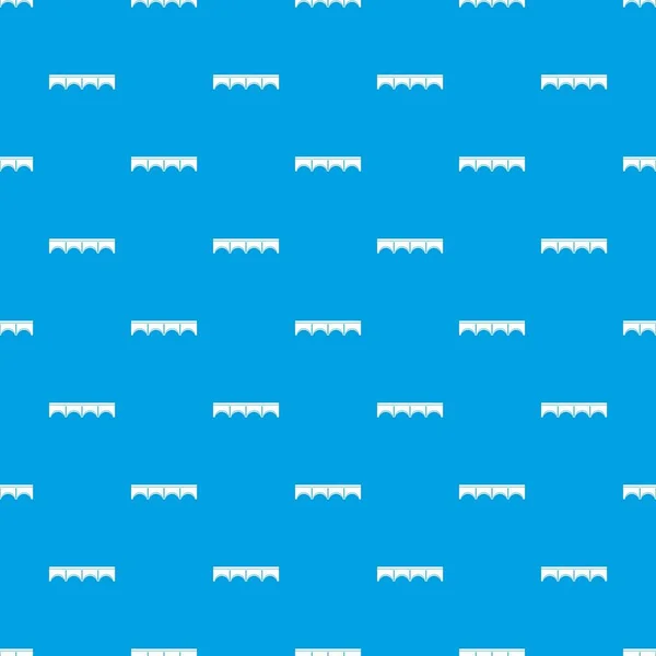 Modèle de pont direct sans couture bleu — Image vectorielle
