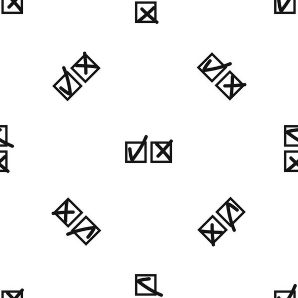 Чекмарка, чтобы принять и отвергнуть шаблон безшипотного черного
