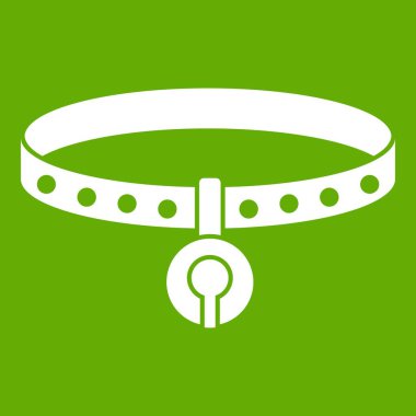 Kedi yaka simgesi yeşil