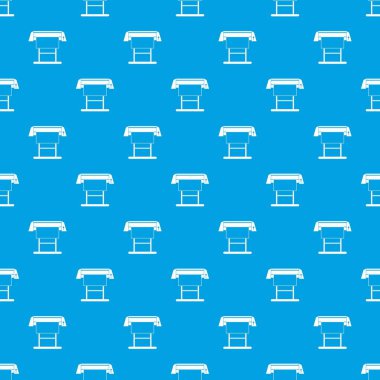 Geniş formatlı mürekkep püskürtmeli yazıcı desen kesintisiz mavi