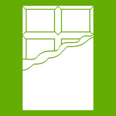 Çikolata simgesi yeşil