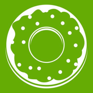 Çörek simgesi yeşil