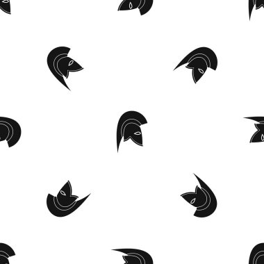 Roma kask desen sorunsuz siyah